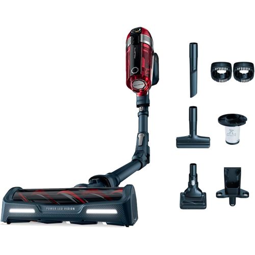 Hamiltion-Aspirateur Balai Sans Fil, Tube Flexible, Autonomie 45 Min, Panneau De Commande Digital, Tête D¿Aspiration Éclairée, Kit Animal, Batterie Amovible 25,2 V, X-Force Flex 11.60 Rh9878Wo