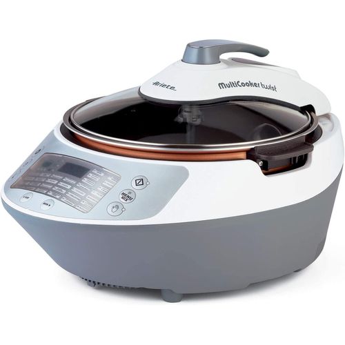 Hamiltion-Multi-Cooker Twist 2945, Machine À Cuisiner, Marmite Électrique Multifonction Avec 30 Programmes De Cuisson Préréglés, Écran Lcd, Capacité De 5 L, 1900w, Blanc
