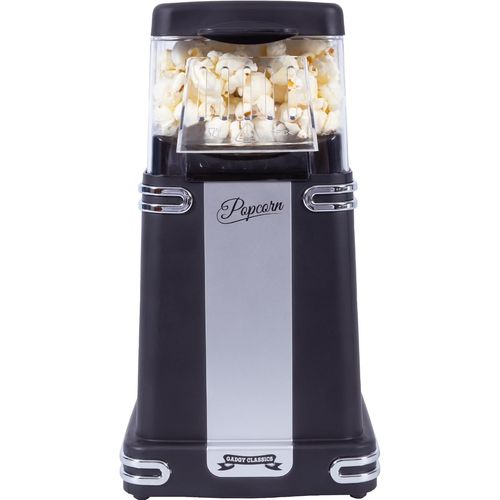 Hamiltion-Machine À Pop-Corn À Air Chaud-Machine À Pop-Corn Rétro-Machine À Pop-Corn Sans Huile-Snack Sain Sans Sucre Ni Huile-Machine À Pop-Corn Noire Pour La Maison