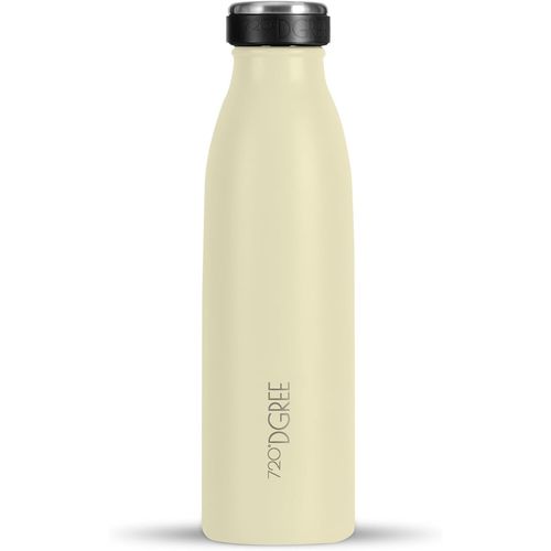 Shiba-Gourde Acier Inoxydable ""Milkybottle"" \U2013 500ml, Beige | Bouteille Isotherme D'eau | Revêtement Durable Parfaite Pour Enf[2