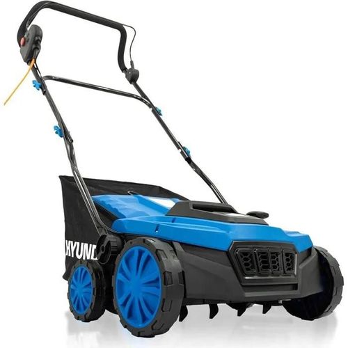 Scarificateur électrique 2 en 1 1600W - Aérateur de pelouse 36 cm, sac de collection 45L, idéal pour entretien jardin