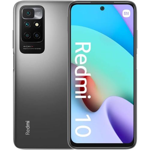 ytseazn-Redmi 10-Smartphone 64Gb,4Gb Ram,Dual Sim,Carbon Gray