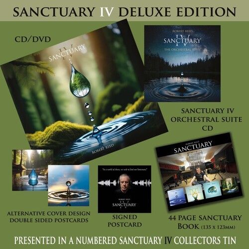 Robert Reed - Sanctuary Iv - Deluxe Edition [Compact Discs] With Dvd, Ntsc Region 0, Uk - Import