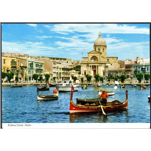 Carte Postale Kalkara Creek, Malta