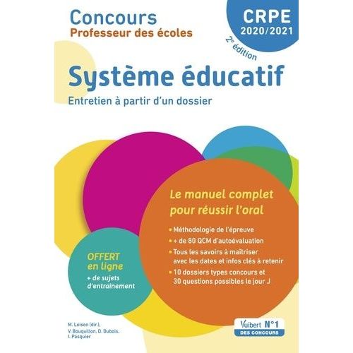 Système Éducatif - Entretien À Partir D'un Dossier