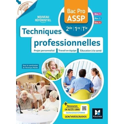Techniques Professionnelles - Bac Pro Assp 2de 1re Tle - Projet Personnalisé. Travail En Équipe - Education À La Santé
