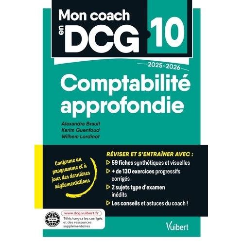 Mon Coach En Dcg 10 Comptabilité Approfondie