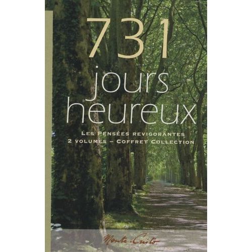 731 Jours Heureux, Les Pensées Revigorantes - Coffret Collection En 2 Volumes