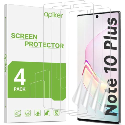 4pcs Film Protection Ecran Pour Samsung Galaxy Note 10 Plus/Note 10 Pro, Film En Tpu Souple, Haute Sensibilité Tactile, Ultra Hd¿Anti-Rayure[Pac5152874]