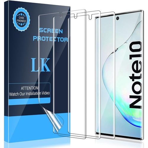 Compatible Avec Samsung Galaxy Note 10 Protection Écran,3 Pièces,Tpu Film Protection Écran,Hd Clair Doux Transparent Film De Protection D'écran[Pac5150931]