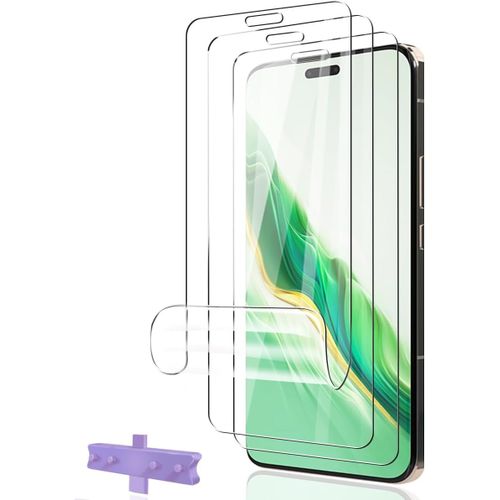 3 Films Tpu Flexibles Pour Honor Magic 6 Pro - Protection Écran Hd Sans Bulles