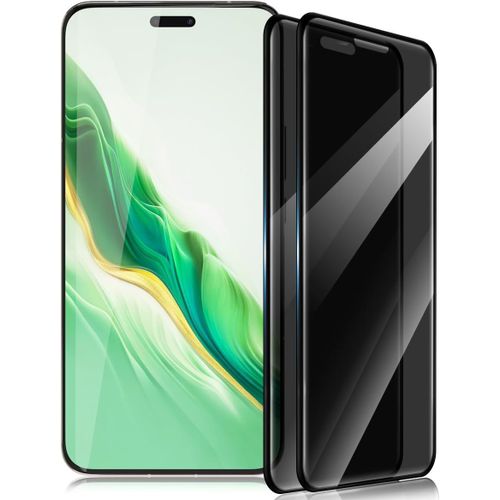 Verre Trempé Anti Espion Pour Honor Magic 6 Pro Protection D'écran 2 Pièces, Dureté 9h Glass Anti Rayures - Confidentialité Protection En Écran, Film Verre Protection Honor Magic 6[Pac5154841]