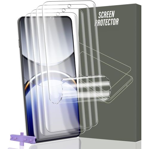 4 Pièces Protection D'écran Pour Oppo Find X8 Pro, Protection Film Oppo Find X8 Pro Tpu Flexible, Hd Clair Doux Transparent Film De Protection D'écran Pour Oppo Find X8 Pro (Pas En[Pac5155450]