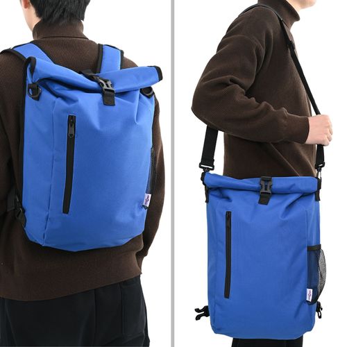 Vidaxl Sac De Vélo Pour Porte-Bagages 20 L Bleu 31x13x58 Cm