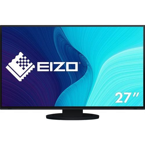 EIZO FlexScan EV2781-BK - Écran LED - 27" - 2560 x 1440 QHD @ 60 Hz - IPS - 350 cd/m² - 1000:1 - 5 ms - HDMI, DisplayPort, USB-C - haut-parleurs - noir