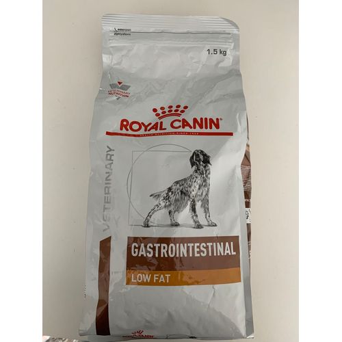 Vend Croquettes Pour Chien Royal Canin Gastrointestinal Low Fat(1,5kg) Car Mon Chien A Changé De Régime Alimentaire.