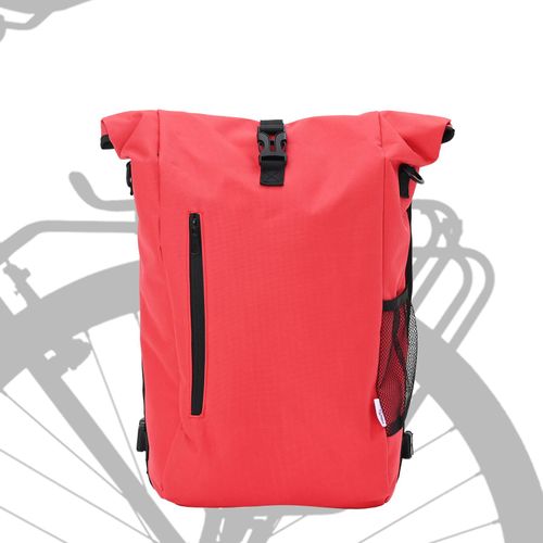 Vidaxl Sac De Vélo Pour Porte-Bagages 20 L Rouge 31x13x58 Cm