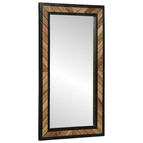 vidaXL Miroir 90x2x50 cm Bois Acacia