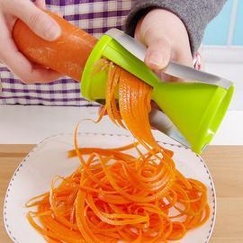 Coupe-légumes manuel multifonctionnel avec 3 lames cylindriques en acier  inoxydable râpe à fromage carotte 