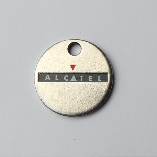 Jeton De Caddie Métal Alcatel