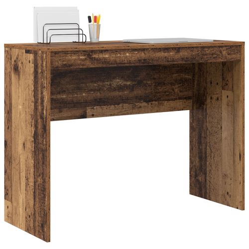 Vidaxl Bureau D'écriture Bois Ancien Bois D'ingénierie 100 X 40 X 76 Cm