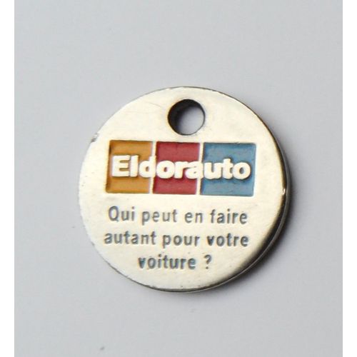 Jeton De Caddie Métal Eldorauto Garage Herblay
