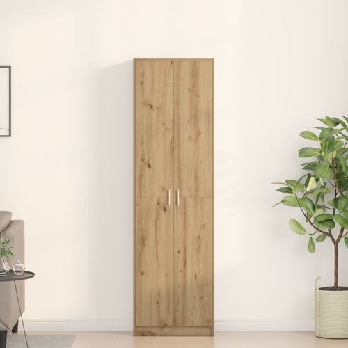 Vidaxl Garde-Robe Chêne Artisan 55x25x189 Cm Bois D'ingénierie