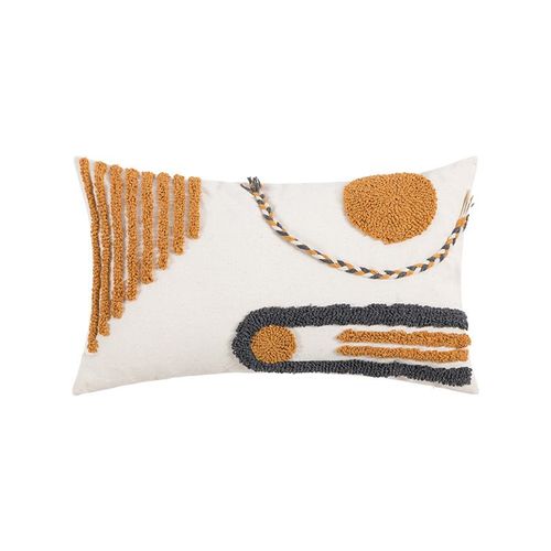 Juste De Coussin En Coton Style Boho, Taie D'oreiller Touffetée, Boucle De Café, Décoration De La Maison, Canapé De Salon Naturel, 45tage, 5cm, 30 Cm X 50cm