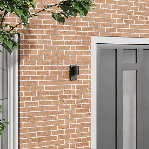 Vidaxl Applique Murale Extérieure Acier Inoxydable Noir Ip44