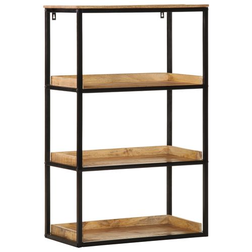 Vidaxl Bibliothèque 70x35x110 Cm Bois Massif Manguier Brut