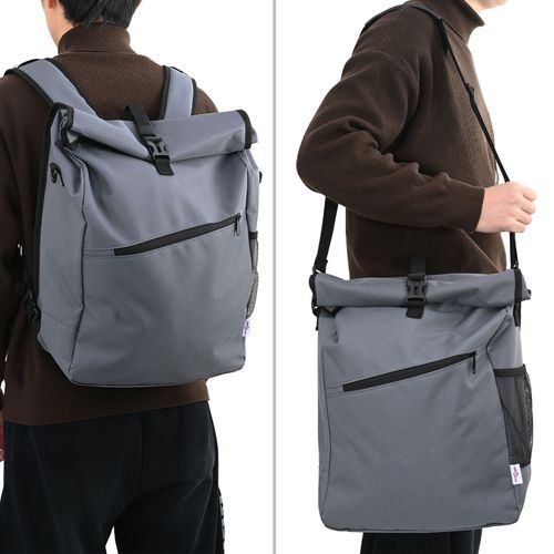 Vidaxl Sac De Vélo Pour Porte-Bagages 25 L Gris 33x16x48 Cm