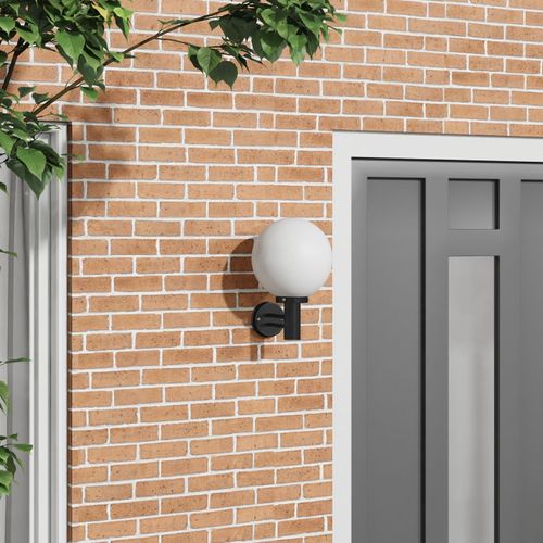 Vidaxl Applique Murale Extérieure Noir Acier Inoxydable Ip44