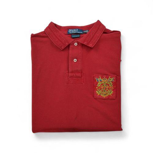 Reconditionné - Polo Manches Courtes Homme Rouge - Taille Xl - Homme - Rouge