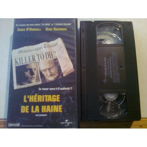 Cassette Video Vhs - L'Héritage De La Haine - Gene Hackman