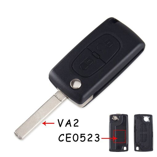 Bouton 3 Touches Pour Télécommande Citroën Xsara / C5 - Neuf - Marque ACS