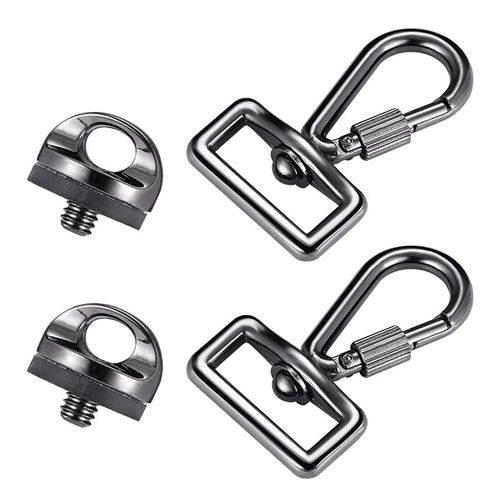 1/4 « Vis Métal Connexion Crochet Adaptateur pour DSLR SLR Appareil Photo Épaule Sling
