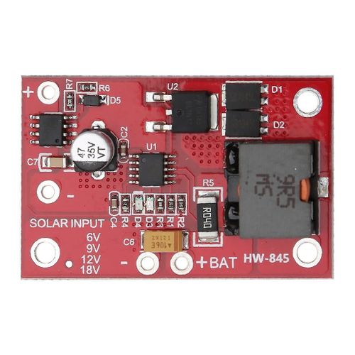 Contrôleur de panneau solaire MPPT Module de charge de batterie Contrôle solaire MPPT 12V