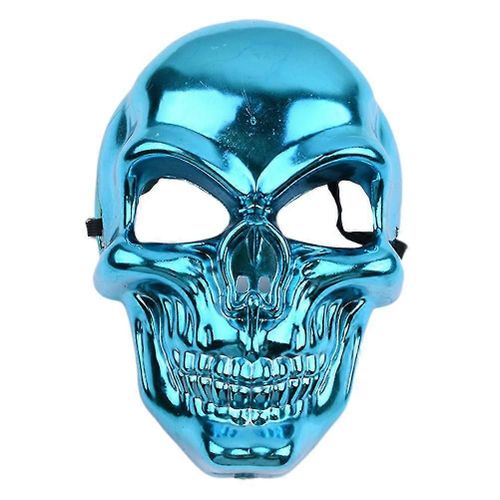 2pcs Halloween Effrayant Squelette Masque Plaqué Complet Masque Fantôme Mort Masques Pour Costume Cosplay