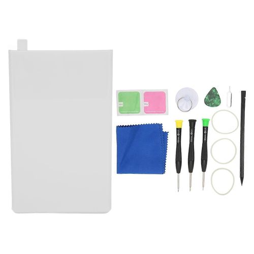 Verre Arrière Pour Téléphone Portable Google Pixel 6 Pro Panneau Arrière Boîtier Arrière Couvercle De Porte Pièces De Rechange Avec Kit D¿Outils De Réparation Blanc