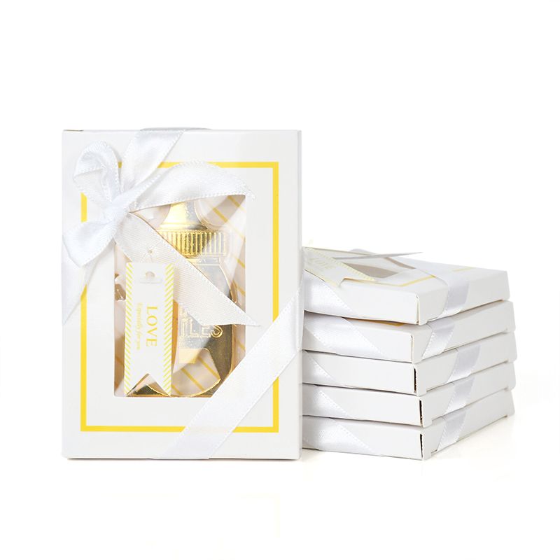 Tire-Bouchon En Forme De Bouteille Dorée, Ouvre-Bouteille, Bière, Révélation Du Genre, Bébé Garçon Fille, Anniversaire, Baby Shower, Fournitures De Fête, 1 Pièce