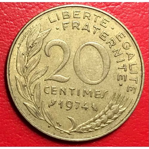 20 Centimes - Marianne - 1974 - France