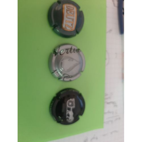 Lot De 3 Capsules De Champagne Dont 1 Offerte