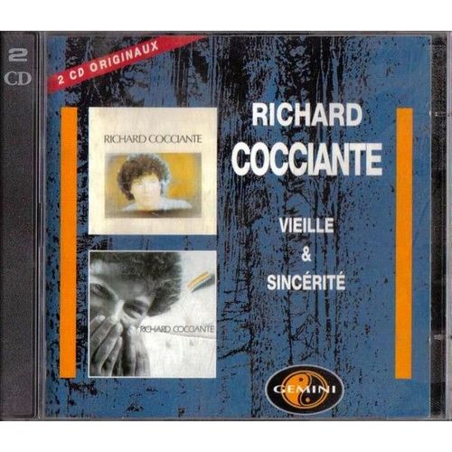 Richard Cocciante - 2 Cd - Sincérité & Vieille - Versailles 1994