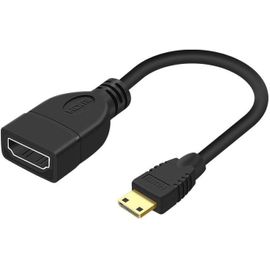 Câble Adaptateur Mini Hdmi Mâle Vers Hdmi Femelle 4K60Hz Hdtv Pour Moniteurs Et Caméras[Camera2760]