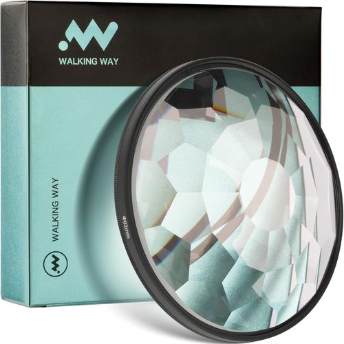 Filtre Kaléidoscope Prisme, 49Mm Camera Lens Effect Fractal Filter, Vidéo Photographie Caméra Accessoires Avec Nombre Variable De Sujets Photographiques[Camera842]