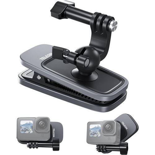 Support De Sangle De Sac À Dos Pour Gopro Hero 13 12 11 10 9 8 7 6 Insta360 X5 X4 X3, Dji Osimo Action 5 Pro 4 3, Caméra D'Action Transport Parfait Sur L'Épaule Et Capuchon À Dégag[Camera397]