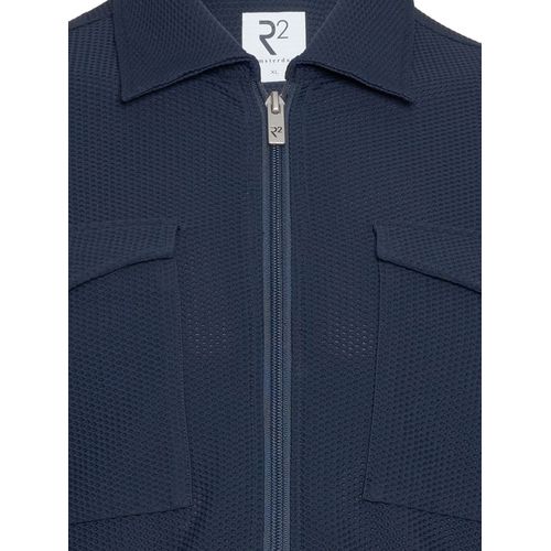 R2 Travel Overshirt Navy Bleu Bleu Foncé Taille M