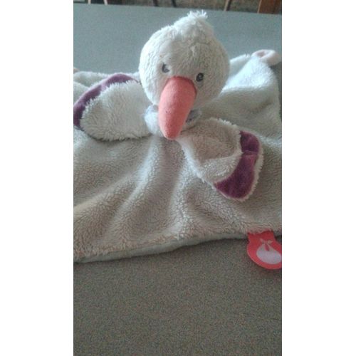 Doudou cigogne oiseau doudou et compagnie