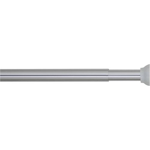 SHIBA-sealskin Tringle Extensible pour Rideau de Douche, 2 x 2 x 70-115 cm, Acier Inoxydable, Chrome[595]