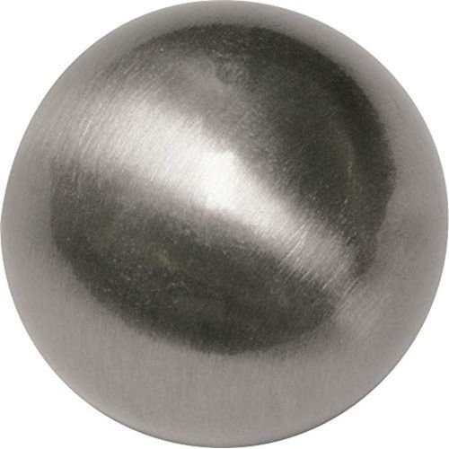Shiba-Gardinia Embouts De Tringle À Rails Rideau, 2 X Boules D'épingle D'extrémité, Série Memphis, Métal, Acier Inoxydable, Ø 16 M[9